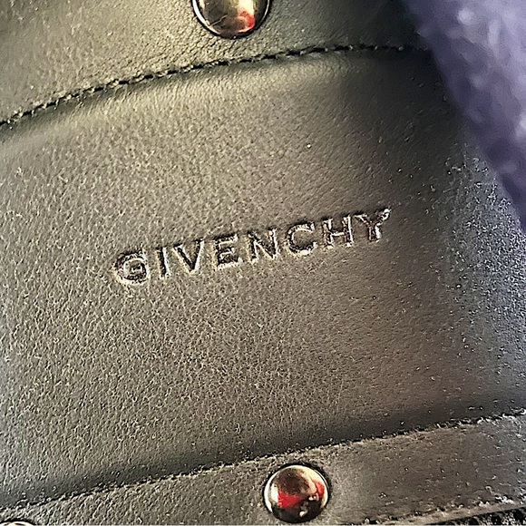 Authentic Givenchy Riccardo Tisci Wool & Mesh Studded Backpack - Picture 9 of 12
